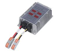 Solar Battery Controller, MPPT Boost Voltage Adjustable Waterproof Solar Controller, with LED Display, Efficiency ≥95%, Noise <55dB(400W)