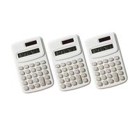 Solar Battery Operated 8Digit Calculator Large Screen for School Home Easy to Read Number Student Calculators Portable Digit Solar Power Calculator