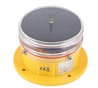 Solar Beacon Light, IP68 LED Ship Marine Dock Safety Flashing Light 360° Lighting for Nautical and Ship Grades