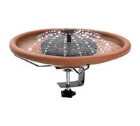 Solar Bird Bath Fountain | Garden Decorations Bird Bath | Solar Bird Feeder Fountain | Bird Bath With Solar Pump, Solar Birdbath For Small Birds, Solar Fountain Feeder Birds For Garden