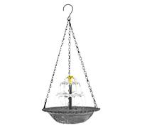 Solar Bird Bath Fountains, Easy Setup And Use, 1 Set, Hanging Bird Bath Fountain, Humming Birds Baths Fountains, Weatherproof Design, For Garden Backyard Patio Lawn Pond