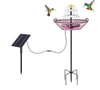 Solar Bird Bath Sparrow Waterer