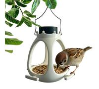Solar Bird Feeder,Wild Outdoor LED Light Decor Feeding Device - Decorative Bird Feeding Lantern - for Patio Tits Balconies Forests Garden Nature Sparrows Goldfinch