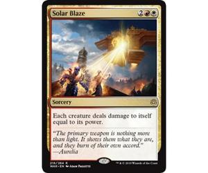 Solar Blaze | War of the Spark