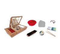 SOLAR BROTHER - Sunlab - Solar Cooking Laboratory for Children - Secure Solar Oven + Kitchen utensils - Solar Cooking from 40°C to 80°C - Fun, ecological and Sustainable