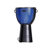 Solar BT Speaker Portable Wireless Outdoor African Drum Shape with Flashlight Lighting Function for Indoor Beach Party Hiking Cycle Built in Panel