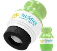 Solar Buddies Refillable Roll On Sponge Applicator For Kids, Adults, Families, Travel Size Holds 100ml Travel Friendly for Sunscreen, Suncream and Lotions