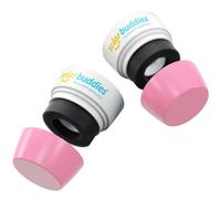 Solar Buddies Replacement Duo Heads - Compatible with the Child Friendly Refillable Solar Buddies Sunscreen Applicator - Holds Up To 3.4fl oz, (This is NOT a Full Unit) (Pink,Pink)
