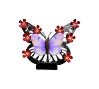 Solar Butterfly Wall Light Metal Decorative Lights, Garden Decoration