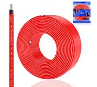 Solar Cable [10 meters 4mm²]- Weatherproof, Tinned Copper Cable Connector for Rust & Oxidation Protection - (Red Solar Panel Cable) - DC 1,500V / AC 600V Solar Wire by RELIAGINT, 4mm2 Red