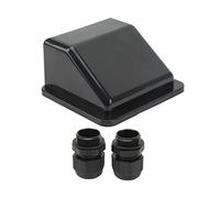Solar Cable Entry Housing IP68 Anti UV High Strength ABS Dual Cable Entry Gland for RV Boat