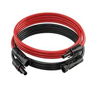 Solar Cable Extension, 6 mm² 1/2/3/5/10 m Solar Cable Extension, Connection Cable, Solar Plug, IP67 Waterproof Plug (6 mm²/2 m)