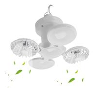 Solar Camping Lantern, Foldable PP Fan | 240G USB Rechargeable Portable LED Football Light, This Waterproof Hanging Lamp Fits Tents, Gardens, PA