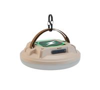 Solar Camping Lantern - Rechargeable Waterproof Leveled Lamp, High Lumen LED Adventure Lighting Light, Compact Emergency Lighting Tool with Handles