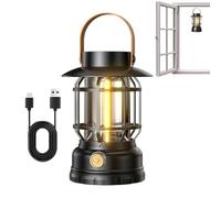 Solar Camping Lights, Outdoor Tent Lighting | Portable Rechargeable Lantern for Hiking, Fishing and Outdoor Activities