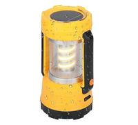 Solar Camping Lights - Type-C Fast-Charging Lamp, Lightweight LED Light with 2000mAh Rechargeable Battery, High-Brightness Outdoor Lantern, Hiking Light, Night Work Lamp for Camping Adventures