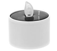 Solar Candle Light, Waterproof Flicker Flameless Floating Candle Light, Solar Tea Light for Festival (2Pcs)