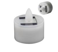 Solar Candles | Flickering Tealight Candles | Flameless Lighting Supplies for Picnic Wild Survival Wedding Christmas Porch Garden Camping Event Planners Homeowners