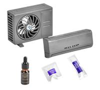 Solar Car Air Freshener - Car Perfume Decoration | Aromatherapy Diffuser with Air Conditioner Design | Decorative Oil Diffusers, Perfume Decoration for Co