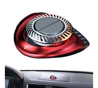Solar Car Air Freshener - Creative Car Fresheners Long Lasting,Autorotation Perfume Purifier With Parking Number Design Odors Remover For Dashboard Interior Decoration