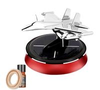 Solar Car Air Freshener - Dashboard Ornament, Auto Diffuser | Helicopter Style Freshener With Solar Powered Rotation, High Temperature Resistant Design For Cars, Cafes, Offices, Studies, Living Spaces