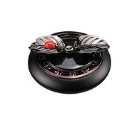 Solar Car Air Freshener Diffuser, Asudaro Solar Power Apple Blossom Rotating Aroma Diffuser Car Solar Scent Diffuser Car Rotation Perfume Diffuser Ornament With 1 Scent Tablet For Car Home