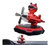 Solar Car Air Freshener - Rotating Airplane Interior Purifier | Eyeglasses Dog Aromatherapy Diffuser, Interior Decoration Accessories Diffuser for Car and Home