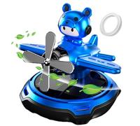 Solar Car Air Freshener - Rotating Automotive Air Purifier Cartoon Shape,Automotive Interior Ornament For Keeping Automotive Fresh