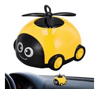 Solar Car Air Freshener, Rotating Car Perfume Diffuser, Decorative Car Perfume Scents, Helicopter Shape Vehicle Aromatherapy for Cars Interior Freshness, 2.76 x 3.15 x 2.17 Inches