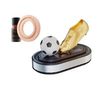 Solar Car Air Freshener Rotating Football Stocking Stuffers Creative Car Perfume Aromatherapy Diffuser Car Interior Decoration Accessories Diffuser For Car Office Home