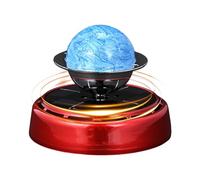 Solar Car Air Freshener, Solar Air Freshener Car, Aromatherapy with Rotating Colourful Planet Design, Car Fragrance Diffusers for Men, Women, Family
