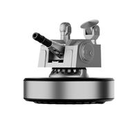 Solar Car Air Freshener, Solar Energy Aromatherapy Diffuser, Rotating Cannon Diffuser, Interior Pure Fragrance for Dashboard