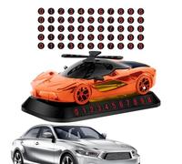 Solar Car Air Freshener - Solar Sports Car Shape Aromatherapy Decoration | Rotary Solar Energy Ornament & Aromatherapy Oil Car Decoration