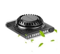 Solar Car Air Freshener - Standard Size Solar Air Freshener for Car, Rotating Aromatherapy Diffuser, Green Scent Decoration, Long Lasting Automatic Scent | Helium Design