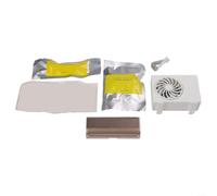 Solar Car Aroma Diffuser Vent Clip Adjustable Scent(Lemon)