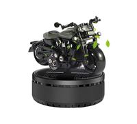 Solar Car Aromatherapy,Auto Dashboard Solar Rotating Perfume Oil Diffuser | Motorcycle Shape Design Car Perfume Fragrance Diffuser, Interior Decor