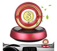Solar Car Aromatherapy Car Aromatherapy Diffuser | Robust Oil Diffuser with Rotating Coin Design - Car Accessories, Car Odour Eliminator, Car Fragrance for Strong Odour in the Car