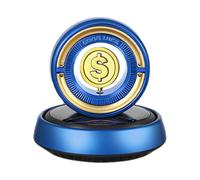 Solar Car Aromatherapy, Car Aromatherapy Diffuser, Rotating Coin Design Car Odour Eliminator, Car Fragrance, Creative Car Accessories for Strong Odour in the Car
