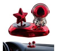 Solar Car Aromatherapy Diffuser, Solar Powered Car Diffuser | Astronaut Fragrance Diffuser with Aromatherapy Tablet - Car Dashboard Ornament Perfume Decor Pair