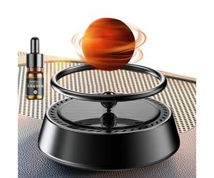 Solar Car Aromatherapy - Natural Esential Oil Diffuser, Solar Powered Air Freshener | Eco Friendly Car Diffuser, Relaxing Aromatherapy on The Go, Portable Oil Holder for Vehicle Car Truck