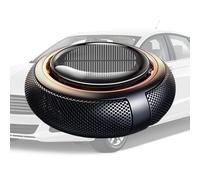 Solar Car Aromatherapy | Rotary Aromatherapy Diffuser Solar Powered Air Freshener,Sea Scent Small Odor Absorber with Oil Car Perfume for Home & Aotumotive