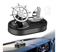 Solar Car Aromatherapy - Rudder Aroma Diffuser, Vehicle Air Fresheners | Car Scent, Non-Slip Accessories, Car Decoration & Relaxing Atmosphere Indoors