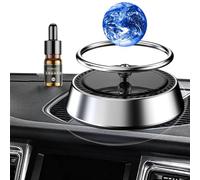 Solar Car Aromatherapy - Solar Car Aroma Therapy, Spider Air Freshener Diffuser, Galaxy Interstellar Ball Design with Essential Oil, Solar Rotary Car Decoration for Car, Home and Office
