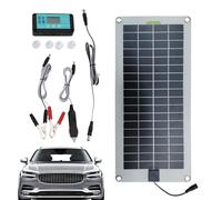 Solar Car Charger - Improved Performance, Maintenance Charging Kit for Waterproof Solar Panel, Sollar Maintenance Charger | Battery and Maintainer for Car, Barc