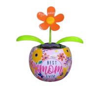 Solar Car Dashboard Decor,Solar Powered Dancing Flower Ornament,Solar Powered Shaking Flower Ornament,Car Decor for Dashboard Car Decoration