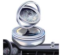 Solar Car Diffuser - Scented Car Air Freshener, Automatic Perfume Aroma Therapy, Solar Rotation Diffuser, Stylish Car Decor, Interior Freshener for Fresh Scent, Odor Remover