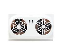 Solar Car Fan Ventilator, USB Rechargeable Window Ventilation Cooling Fan