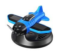 Solar Car Fragrance Diffuser - Rotatable Airplane Style Aroma Spinner, Long Lasting Perfume Distributor, Durablee Aromatherapy Vent Ornament | Creativee Automotive Interior Decoration Accessory