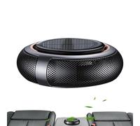 Solar Car Perfume - Solar Powered Air Freshener Rotary Aromatherapy Diffuser | Car Perfume Small Odor Absorber with Oil Odor Absorber for Home & Aotumotive