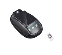 Solar Car Roof RGB Strobe Light with Remote Control, 8 Colors USB Rechargeable & Solar Waterproof Smart Sensing Marker Light for Night Driving, Motorcycle, Vehicle, Truck Use